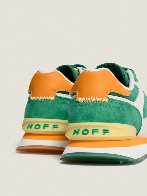 Hoff sneakersy zamszowe VIRDIS WOMAN kolor zielony 22402024 CITY