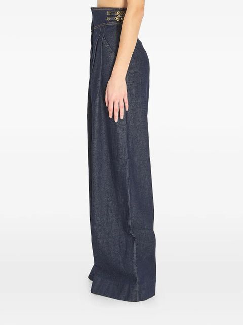 ZIMMERMANN Rebellion high-waisted jeans - Blue