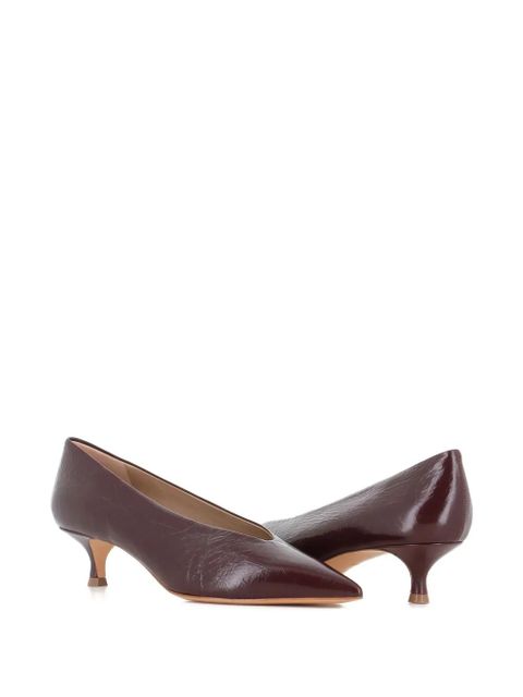 Le Monde Beryl 40mm Babouche pointed pumps - Brown