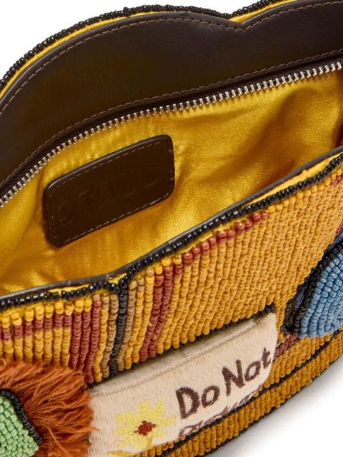 STAUD beaded Couch clutch - Yellow - zdjęcie produktu nr 2