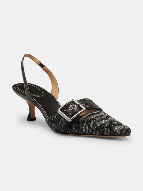 Coach szpilki skórzane - zdjęcie produktu nr 1