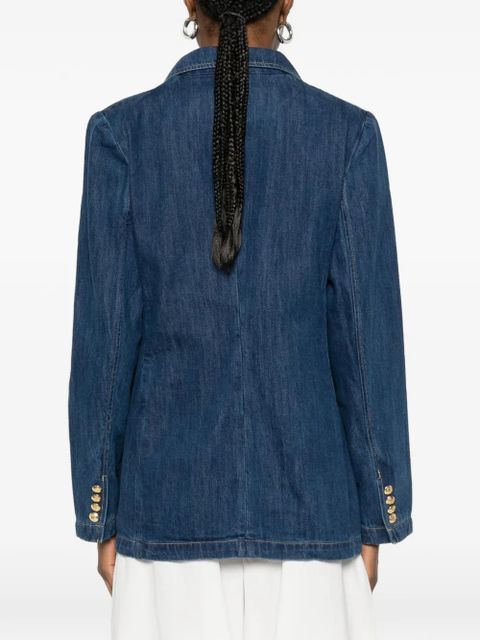 Lauren Ralph Lauren double-breasted denim jacket - Blue