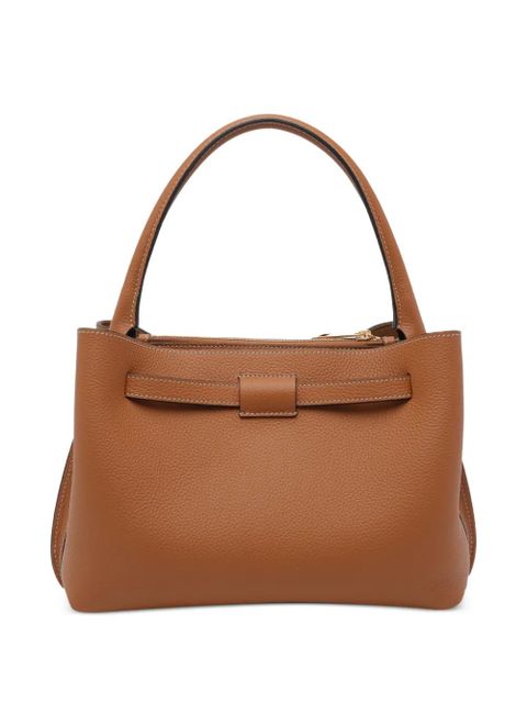 Tod's mini leather tote bag - Brown - zdjęcie produktu nr 2