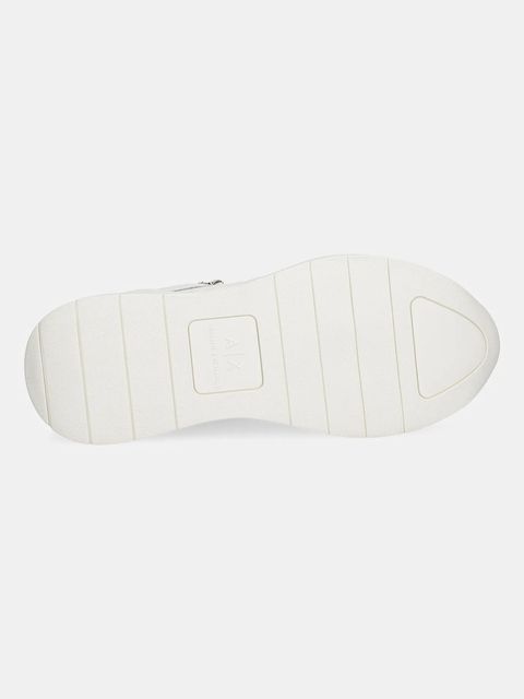 Armani Exchange sneakersy skórzane damskie kolor biały XW001617 AF17443 M0107