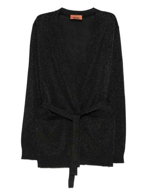 Missoni belted cardigan - Black