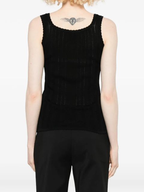 Missoni ribbed top - Black
