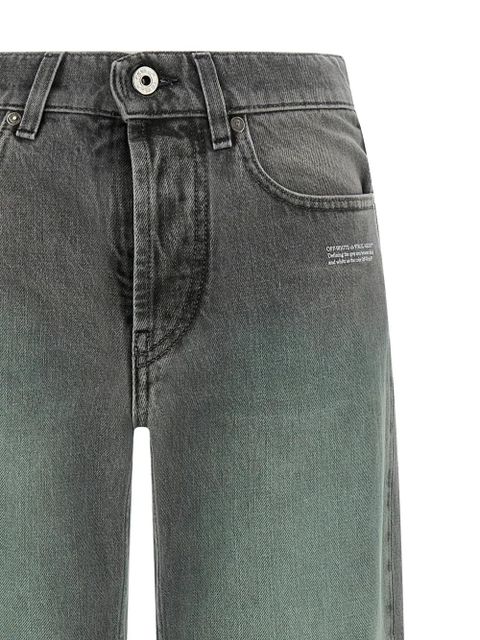 Off-White Spray Susy belt-loops jeans - Grey