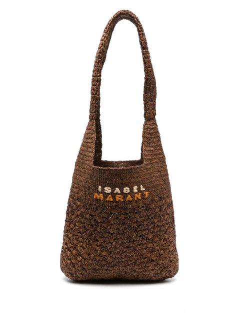 ISABEL MARANT small Praia shoulder bag - Brown - zdjęcie produktu nr 1