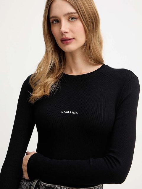 La Mania longsleeve kolor czarny GIN