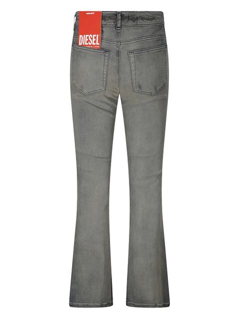 Diesel embroidered detailing bootcut jeans - Grey - zdjęcie produktu nr 2