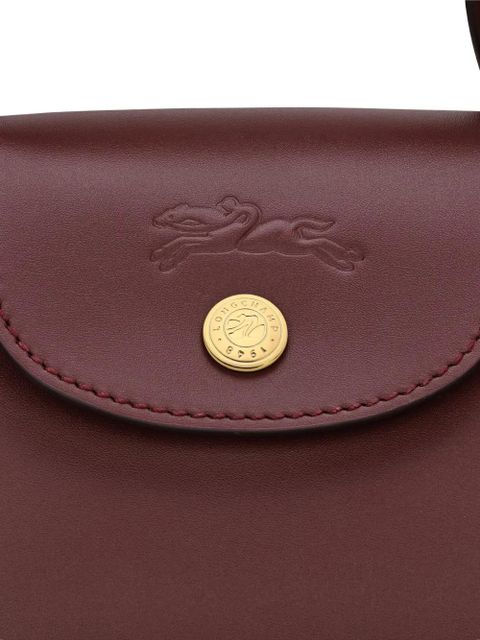 Longchamp Épure XS logo-embossed tote bag - Red