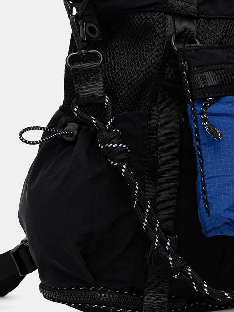 Desigual plecak BASIC MODULAR DISCOV damski kolor czarny duży gładki 25WAKY01