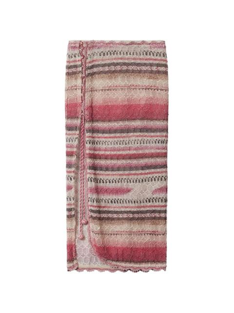 ISABEL MARANT Noryane midi skirt - Pink - zdjęcie produktu nr 1