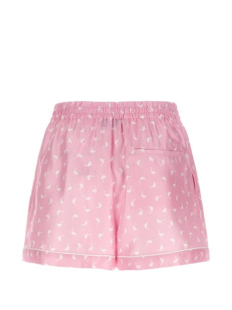 Moschino printed silk shorts - Pink - zdjęcie produktu nr 2