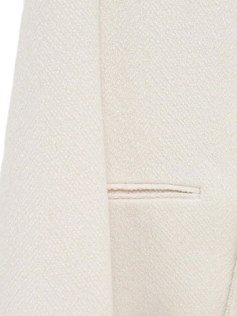 TOTEME frayed tweed jacket - Neutrals