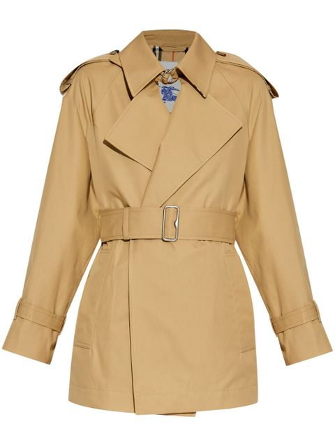 Burberry belted trench jacket - Neutrals - zdjęcie produktu nr 1