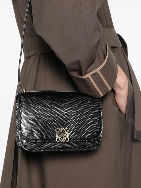 LOEWE Goya logo shoulder bag - Black - zdjęcie produktu nr 2