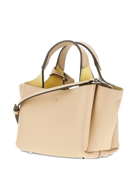 Tod's mini leather tote bag - Neutrals - zdjęcie produktu nr 2