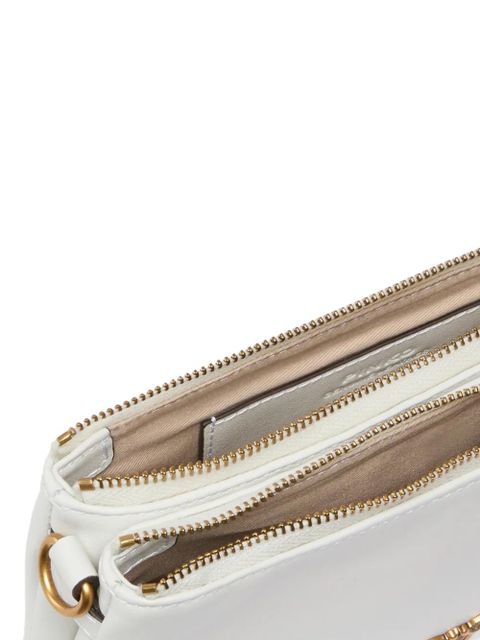 PINKO Double mini bag - White