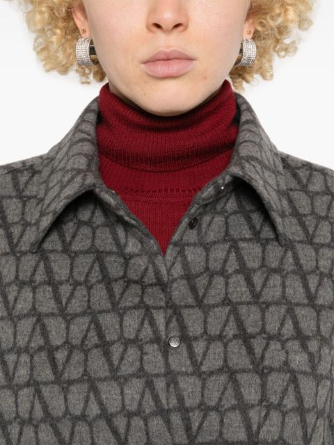 Valentino Garavani Toile Iconographe shirt - Grey