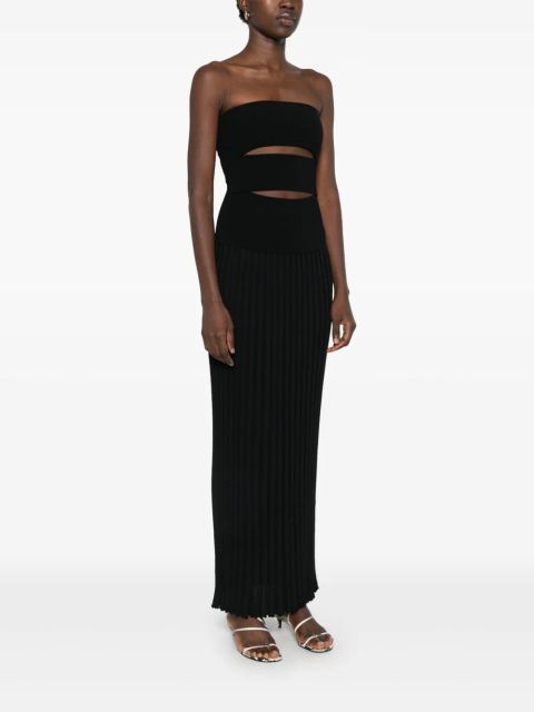 Christopher Esber Slash maxi dress - Black