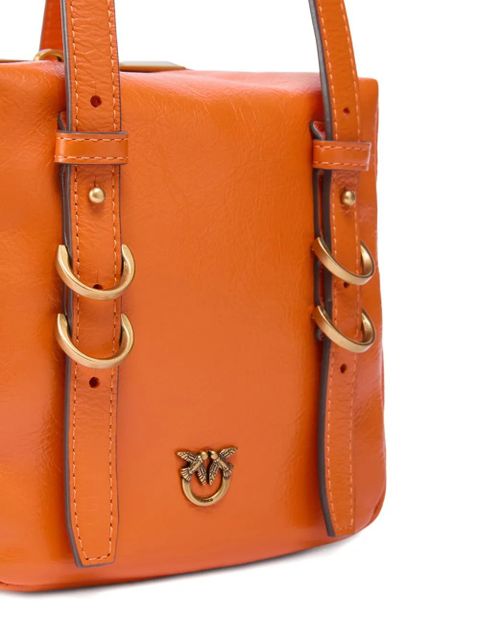 PINKO ring-detail shoulder bag - Orange
