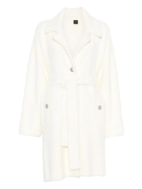 PINKO belted coat - White - zdjęcie produktu nr 1