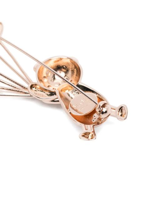 Max Mara bear brooch - Gold