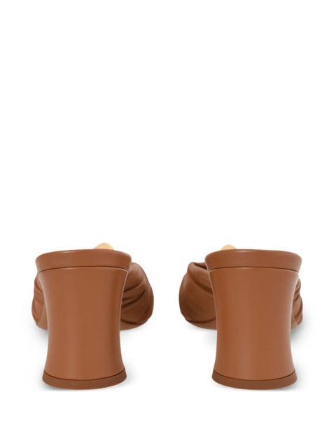 ZIMMERMANN 65mm Gleam mules - Brown