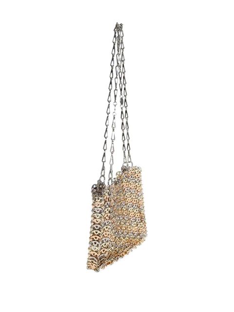 Rabanne 1969 chain-link metal shoulder bag - Gold