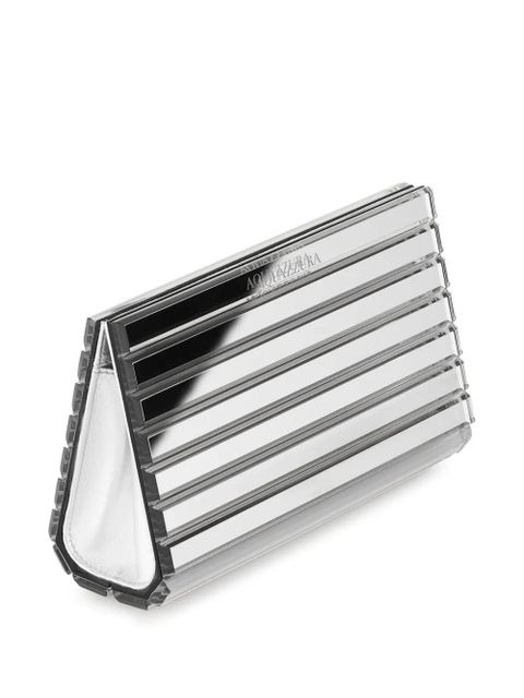 Aquazzura Ari clutch bag - Silver - zdjęcie produktu nr 2