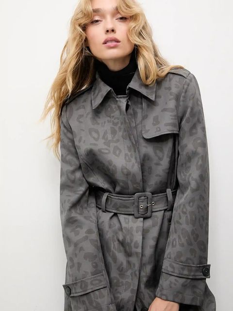 Answear.LAB płaszcz kolor szary