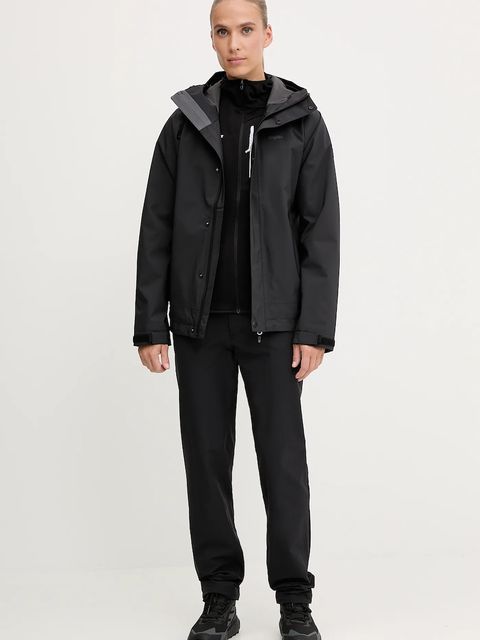 Haglöfs kurtka przeciwdeszczowa Breeze damska kolor czarny 607681 - zdjęcie produktu nr 2