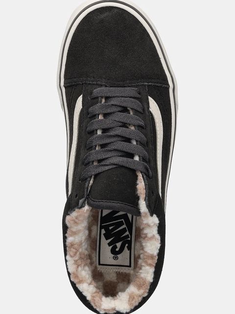 Vans tenisówki Old Skool Cozy kolor czarny VN000D9YEMV1