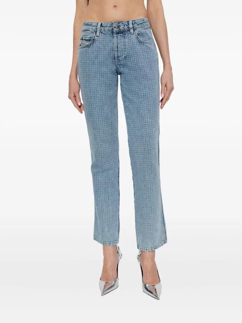 Diesel 1992 D-Jiann pattern jeans - Blue