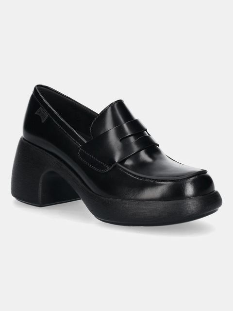 Camper czółenka skórzane Thelma II kolor czarny na słupku K201787-008 - zdjęcie produktu nr 1