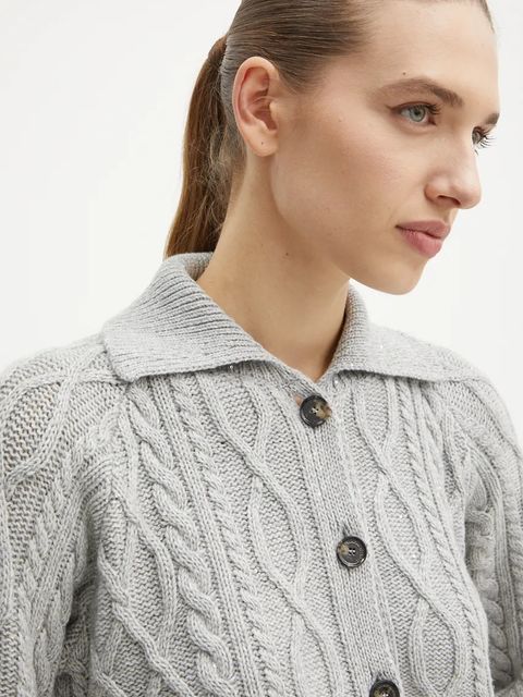 Liviana Conti kardigan z domieszką wełny