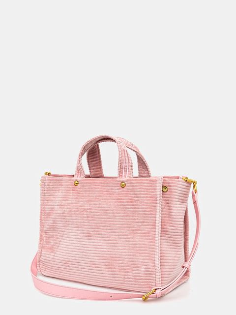 Juicy Couture torebka Iris Velvet kolor różowy BIJIR8941WC9