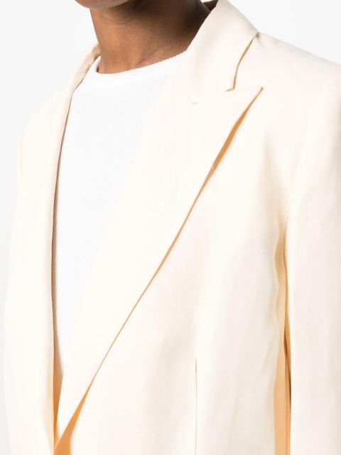 TWINSET single-breasted tied-waist blazer - Neutrals