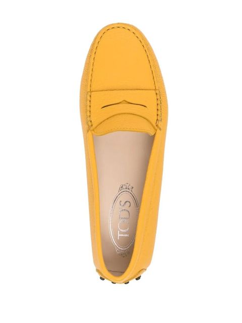 Tod's slip-on style loafers - Orange