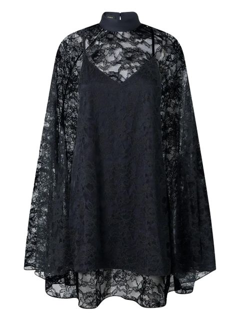 PINKO high-neck lace dress - Black - zdjęcie produktu nr 1