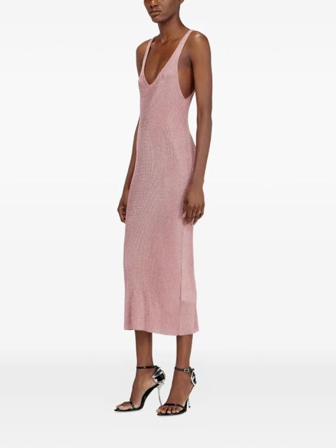 Diesel sleeveless midi dress - Pink