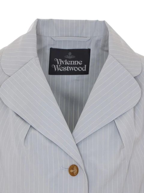 Vivienne Westwood striped buttons jacket - Blue