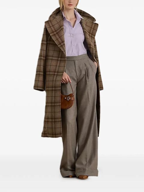 Lauren Ralph Lauren monogram buttoned shirt - Purple - zdjęcie produktu nr 2