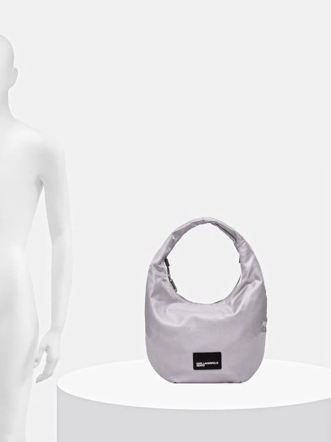 Karl Lagerfeld Jeans torebka kolor szary A4W30210