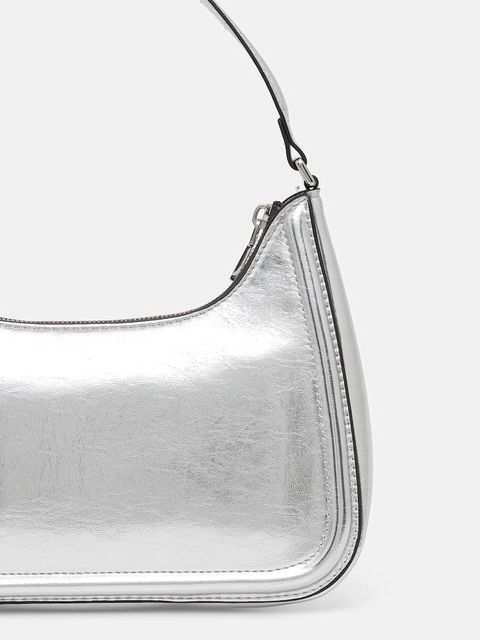 Calvin Klein torebka kolor srebrny LV04F3332G - zdjęcie produktu nr 2