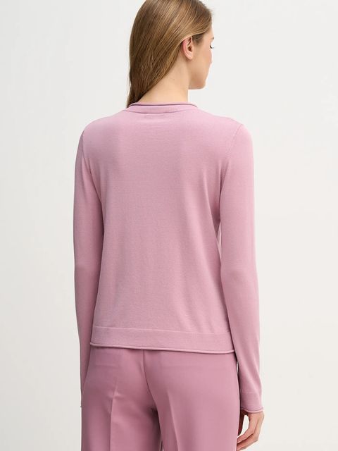 Sisley kardigan damski kolor różowy lekki 17Q3M5203 - zdjęcie produktu nr 2