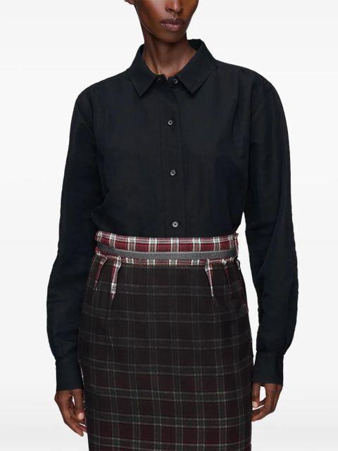 Maison Margiela long-sleeved shirt - Black