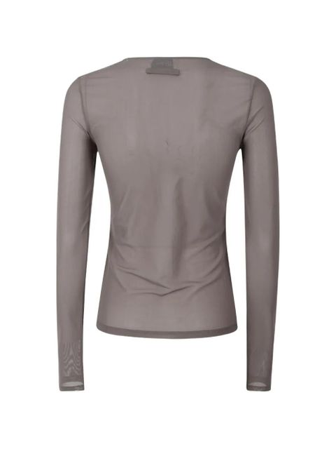 Jean Paul Gaultier sequin-embellishment T-shirt - Grey - zdjęcie produktu nr 2