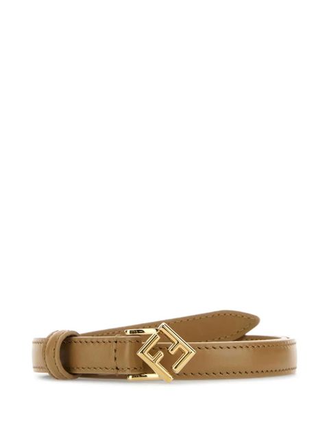 FENDI leather belt - Neutrals - zdjęcie produktu nr 1